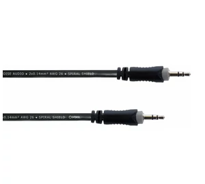 Cordial ES 1,5 WW Jack stereo 3,5 mm - Jack stereo 3,5 mm Audiokábel 1,5 m