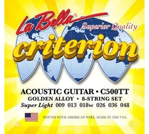 La Bella Criterion C500TT 009-048 Super-Light akusztikus gitárhúr szett