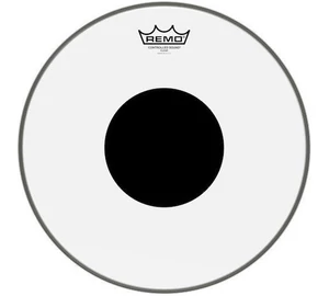 Remo CS-0314-10 Controlled Sound Clear (Black Dot) 14" Átlátszó dobbőr