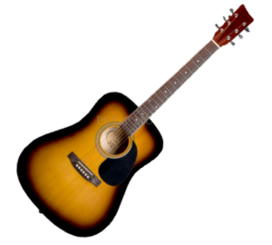 MSA CW160 SB sunburst akusztikus gitár