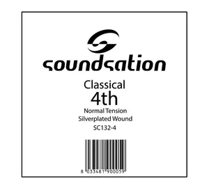 Soundsation SC132-4 Klasszikusgitár húr - D 0.30 Normal tension különálló nylon gitárhúr