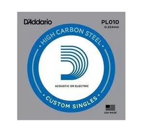 D'addario PL010 különálló elektromos - akusztikus gitárhúr