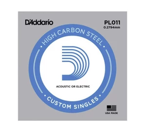 D'addario PL011 különálló elektromos - akusztikus gitárhúr