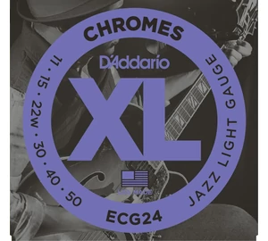 D’Addario ECG24 Jazz Light 011-050 elektromos gitárhúr szett