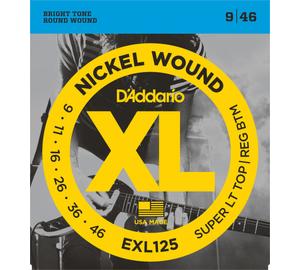 D’Addario EXL125 Super LT Top 009-046 elektromos gitárhúr