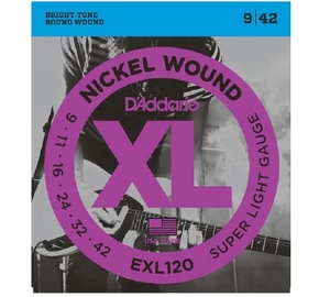 D’Addario EXL120 Super Light 009-042 elektromos gitárhúr szett