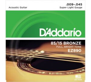 D’Addario EZ 890 Super Light 009-045 akusztikus húr szett