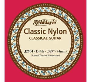 D'addario J2704 D-4th különálló nylon gitárhúr