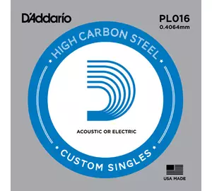 D'addario PL016 különálló elektromos - akusztikus gitárhúr