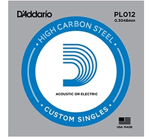 D'addario PL012 különálló elektromos - akusztikus gitárhúr