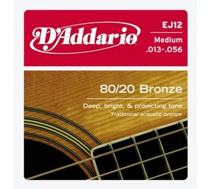 D’Addario EJ12 Medium 013-056 akusztikus húr szett