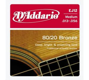 D’Addario EJ12 Medium 013-056 akusztikus húr