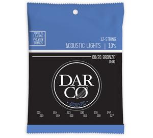 Darco D-500 12 húros 80/20 Bronz 010-047 akusztikus húr