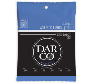 Darco D-500 12 húros Light 80/20 Bronz 010-047 akusztikus húr szett