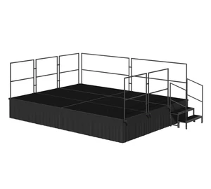 Power Dynamics Deck750 (8 x 12m) Komplett színpad (96m2)