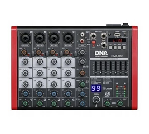 DNA CM6-DSP 6 csatornás USB, MP+, Bluetooth Keverő