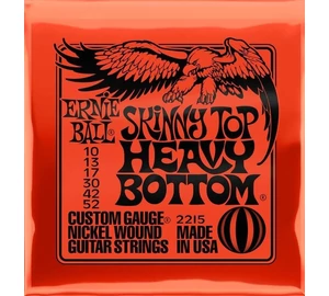 Ernie Ball 2215 Nickel Wound Skinny Top Heavey Bottom 010-052 elektromos gitárhúr szett