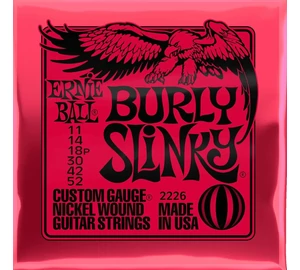 Ernie Ball 2226 Nickel Wound Burly Slinky 011-052 elektromos gitárhúr szett