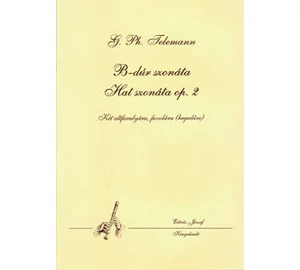 Perényi  Telemann Georg Philipp B-dúr szonáta, Hat szonáta Op. 2 két altfurulyára, fuvolára (hegedűre)