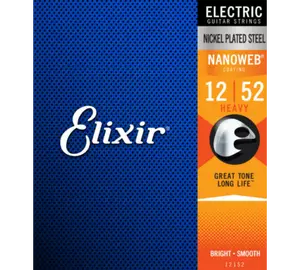 Elixir 12152 NanoWeb heavey 012-052 elektromos gtárhúr szett