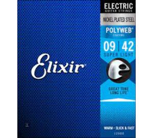 Elixir PolyWeb (12000) 9-42 Super Light elektromos húr szett