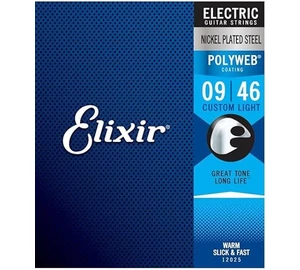 Elixir PolyWeb (12025) 9-46 Custom Light elektromos húr szett