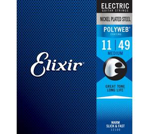 Elixir PolyWeb (12100) 11-49 Medium elektromos húrkészlet
