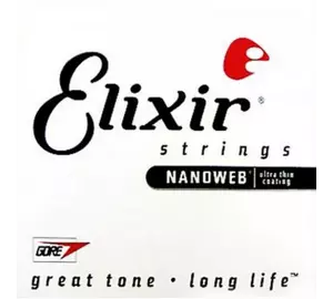 Elixir Anti-Rust Plated .016 különálló elektromos-akusztikus acélhúr