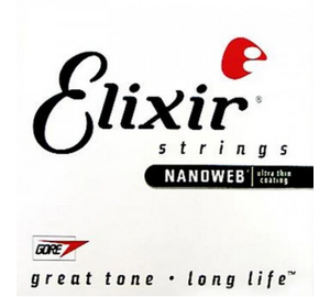 Elixir NanoWeb acél elektromos gitárhúr .026