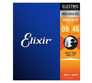 Elixir 12027 Nanoweb Custom Light 009-046 elektromos gitárhúr szett