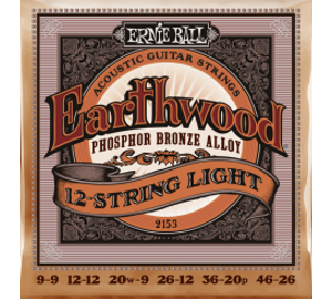 Ernie Ball 2153 Light 12 húros 09-46 akusztikus húr