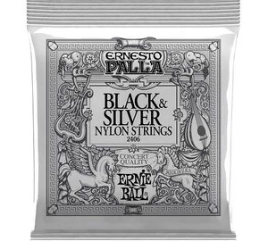 Ernie Ball 2406 Black Normal Tension 028-042 klasszikus gitárhúr szett