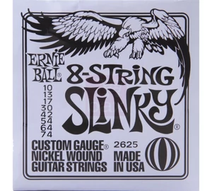 Ernie Ball 2625-8 Custom Light 010-074 elektromos gitárhúr szett