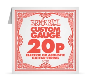 Ernie Ball Plain Steel 020P különálló elektromos-akusztikus gitárhúr