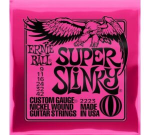 Ernie Ball 2223 Super Slinky Custom Light 009-042 elektromos gitárhúr szett