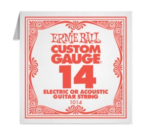 Ernie Ball Plain Steel 014 különálló elektromos - akusztikus gitárhúr