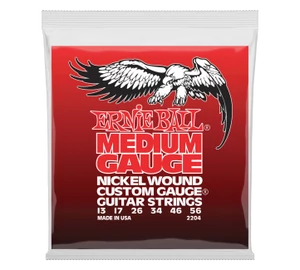 Ernie Ball 2204 Nickel Wound Medium 013-056 elektromos gitárhúr szett