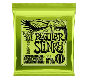 Ernie Ball 2221 Nickel Wound Regular Slinky 010-046 elektromos gitárhúr szett