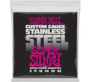 Ernie Ball 2248 Stainless Steel Slinky 009-042 elektromos gitárhúr szett