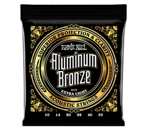 Ernie Ball 2570 Aluminium Bronze Extra Light 010-050 akusztikus gitárhúr szett