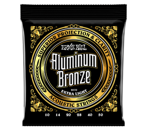 Ernie Ball 2570 Aluminium Bronze Extra Light 010-050 akusztikus gitárhúr