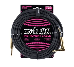 ErnieBall 6058 szövet 6,3 Jack - 6,3 Jack pipa hangszerkábel 7,65m