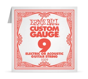 Ernie Ball Plain Steel 009 különálló elektromos - akusztikus gitárhúr