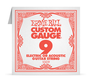 Ernie Ball Plain Steel 009 különálló elektromos - akusztikus gitárhúr