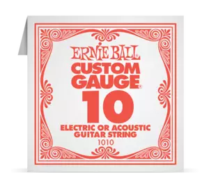 Ernie Ball Plain Steel 010 különálló elektromos - akusztikus gitárhúr