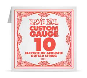 Ernie Ball Plain Steel 010 különálló elektromos - akusztikus gitárhúr