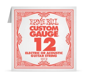 Ernie Ball Plain Steel 012 különálló elektromos - akusztikus gitárhúr