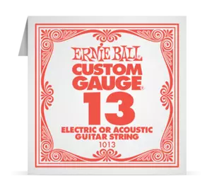Ernie Ball Plain Steel 013 különálló elektromos - akusztikus gitárhúr