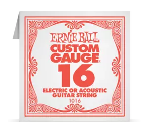 Ernie Ball Plain Steel 016 különálló elektromos - akusztikus gitárhúr