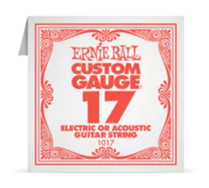 Ernie Ball Plain Steel 017 különálló elektromos - akusztikus gitárhúr